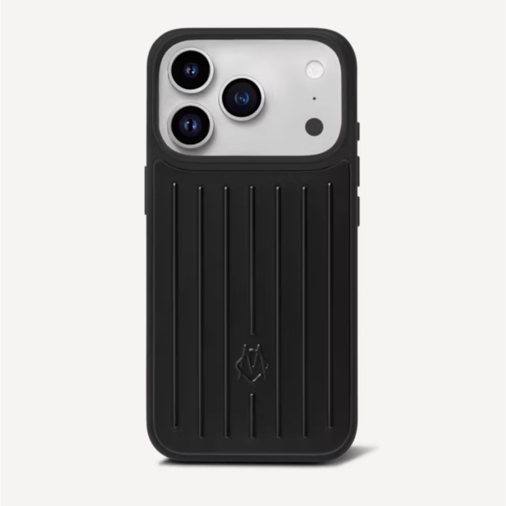 RIMOWA Aluminum iPhone 17 Pro Case in black